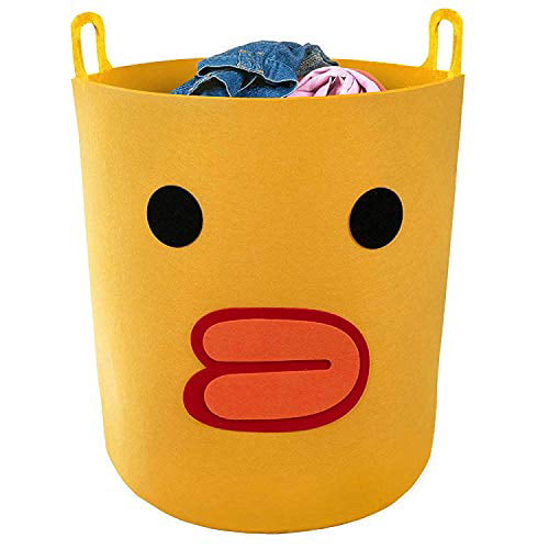 Kids Hampers For Laundry Yellow chicken Toy Storage Basket for Kids Toy Baskets Storage Kids Baby Laundry Basket Baby Hamper For Laundry Storage and Toys Kids Laundry Hamper Nursery Hamper 